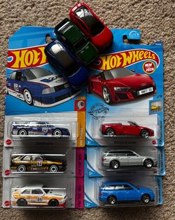 Hot Wheels Audi set of 9