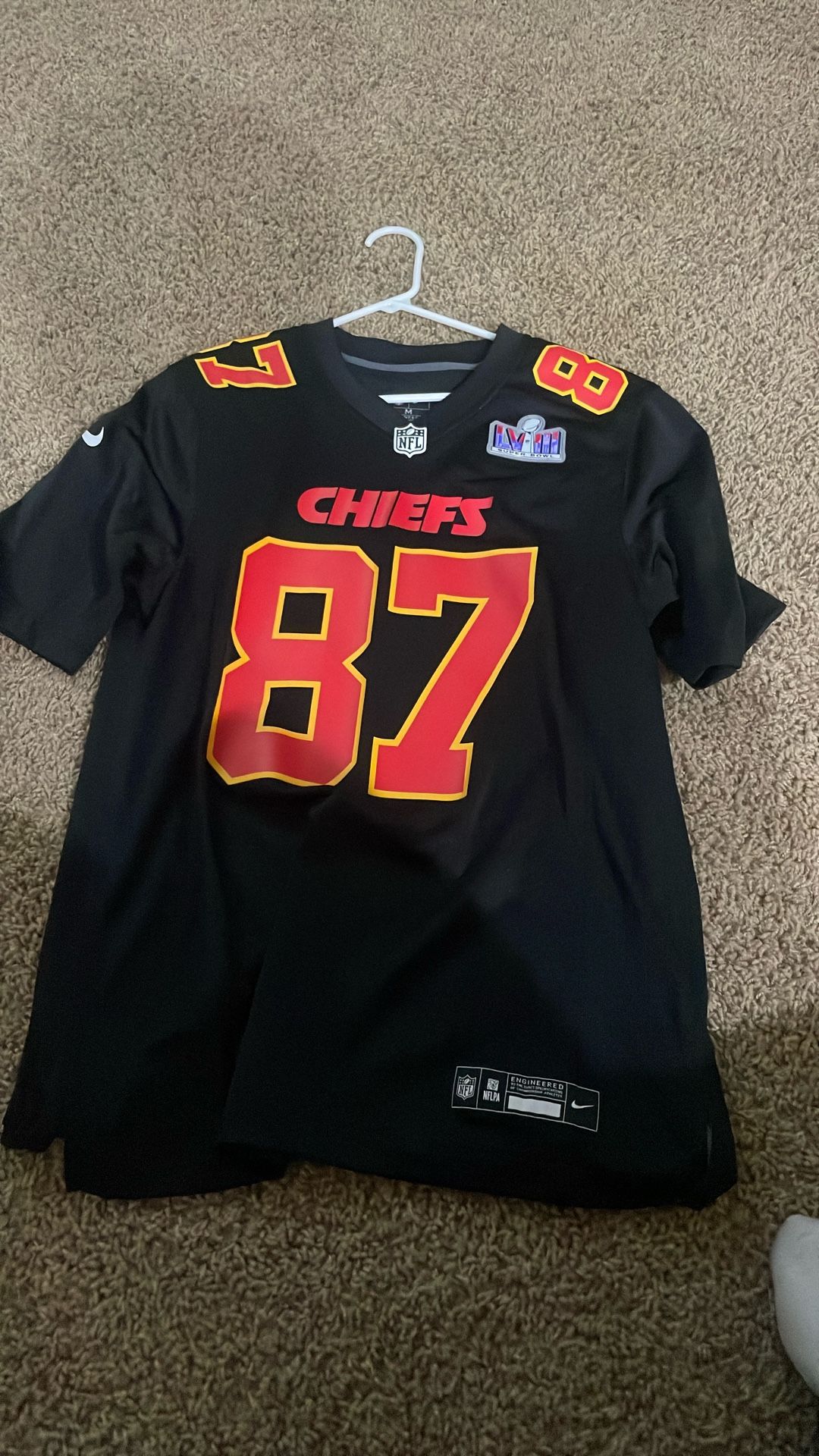 Travis Kelce super bowl jersey