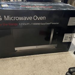 Brand new inbox Over The Range microwave