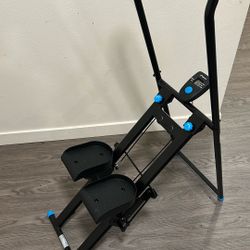 MERACH Stair Stepper for Home Compact Foldable Vertical Climber - Full-Body Workout 