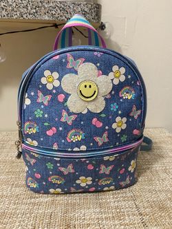 CUTE GIRLS’ SMALL BACKPACK-FLORAL DESIGN