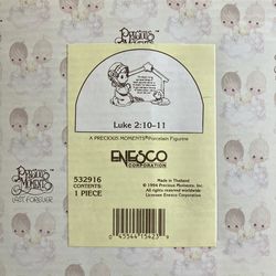 “ Luke 2:10-11” Precious Moments Figurine