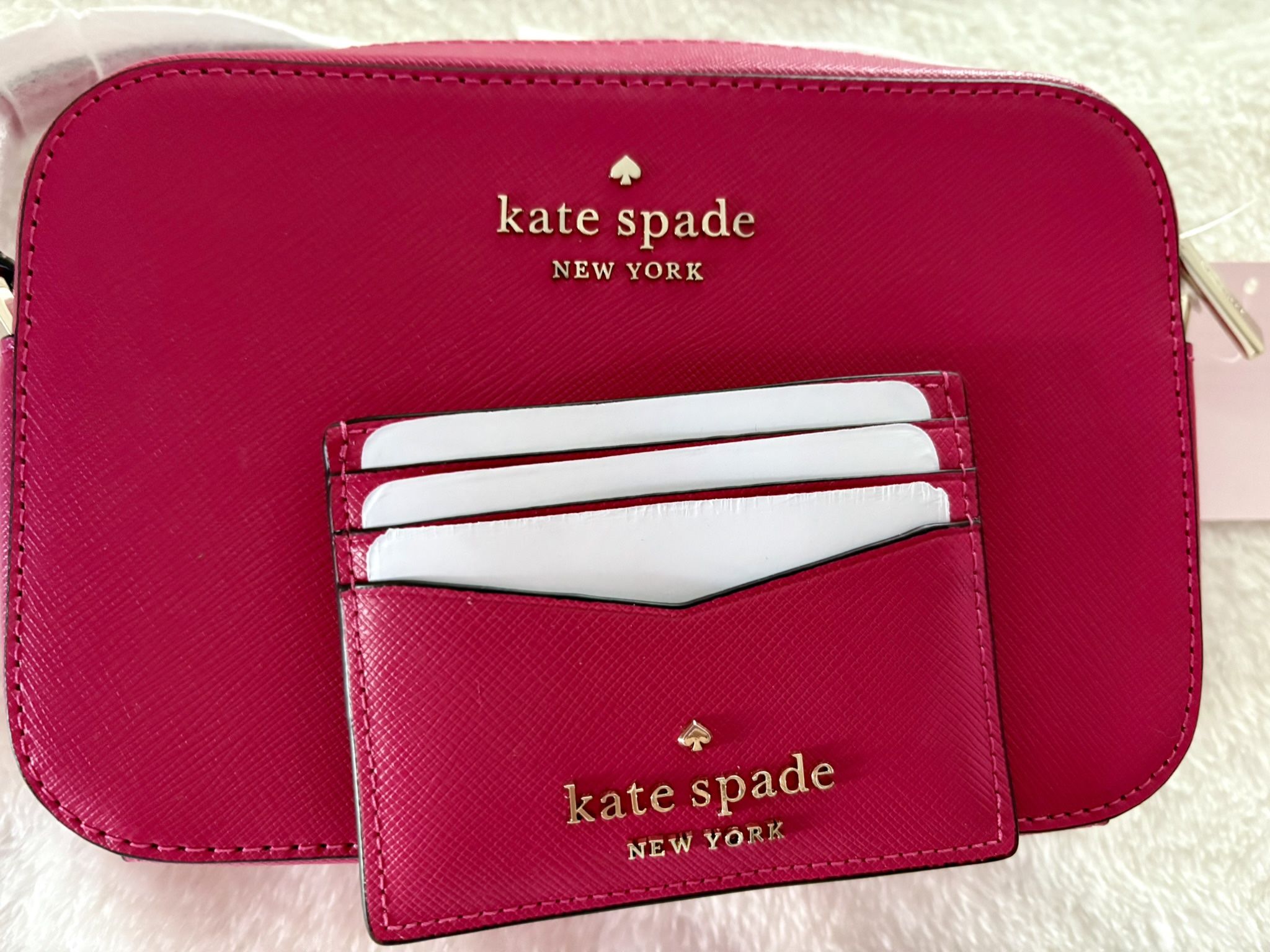 Kate Spade - Small bag And Matching Credit Card Case