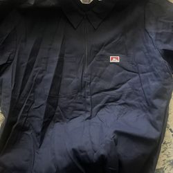 Ben Davis 1/2 Zip Navy 3XL