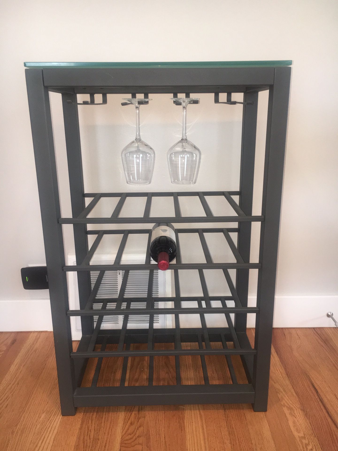 Crate & Barrel Alto Wine Rack