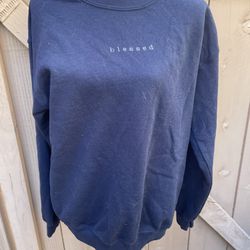 Blessed Sweatshirt Size Medium 