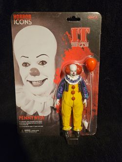 NECA Horror Icons PENNYWISE IT Clown Movie 8-inch Figure Fully Poseable NEW