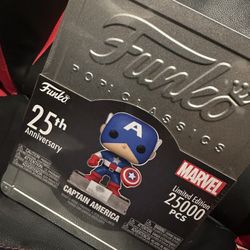 Funko Pop! Classics Captain America 25th Anniversary Marvel NYCC 2023 Exclusive