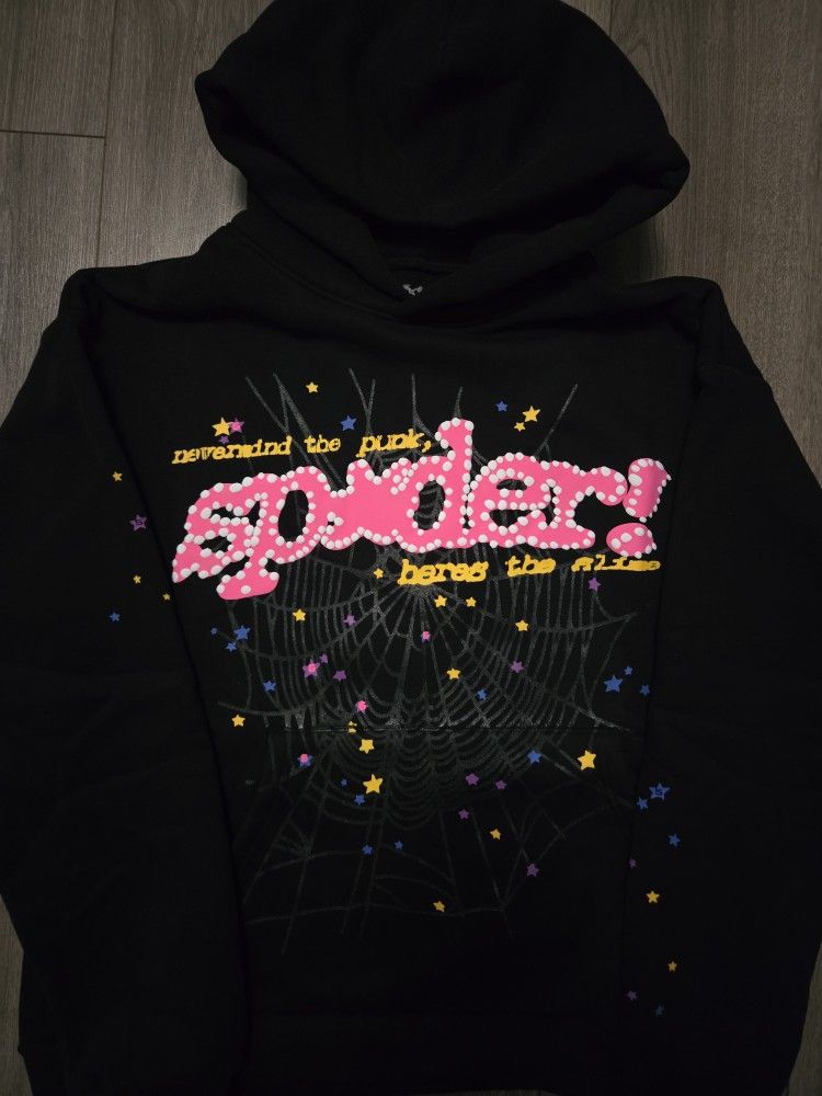 SP5DER PINK V2 HOODIE