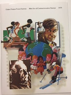 USPS Commemorative Stamp Sets...1979, 1980, 1982