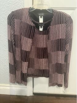2 Piece Special Occasion Top and Blazer Set