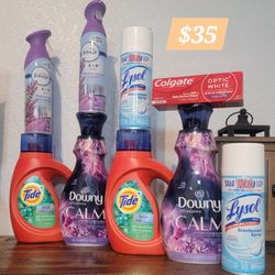 Tide Detergent, Downy Softener, Febreze, Lysol And Colgate Bundle $35 Near Costco In Panama Line Akers And Rio Viejo Drive 