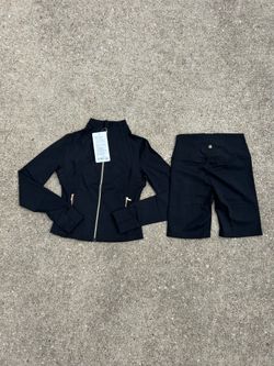 Lululemon black define set