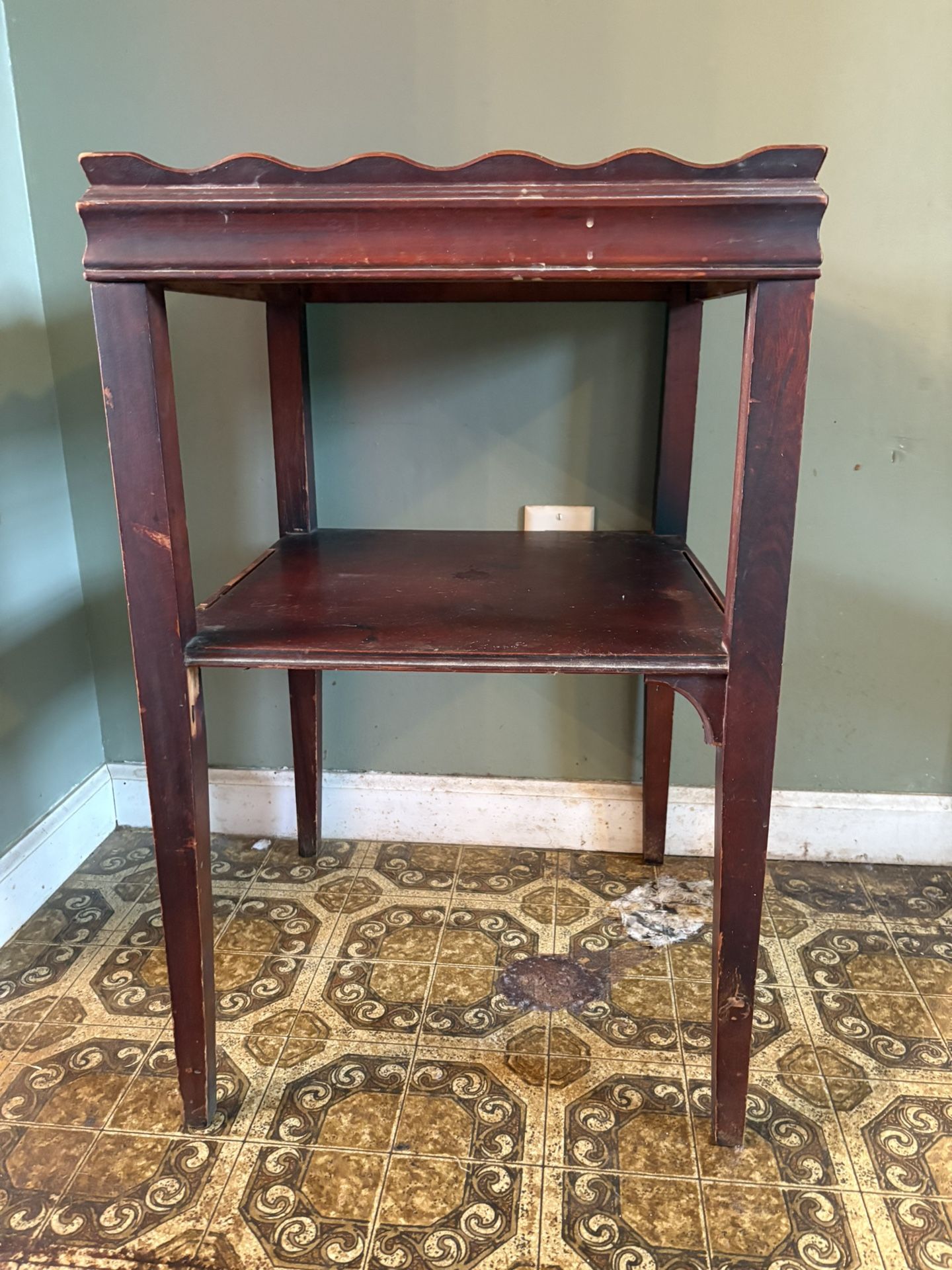 Antique Table, A Little Wobbly