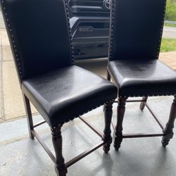 Ashley furniture 2 Faux Leather Chairs 