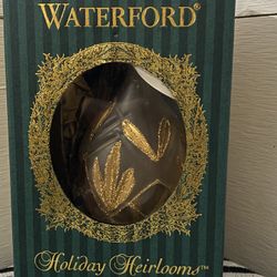 Waterford Holiday Heirlooms Opulent Egg Ornament 