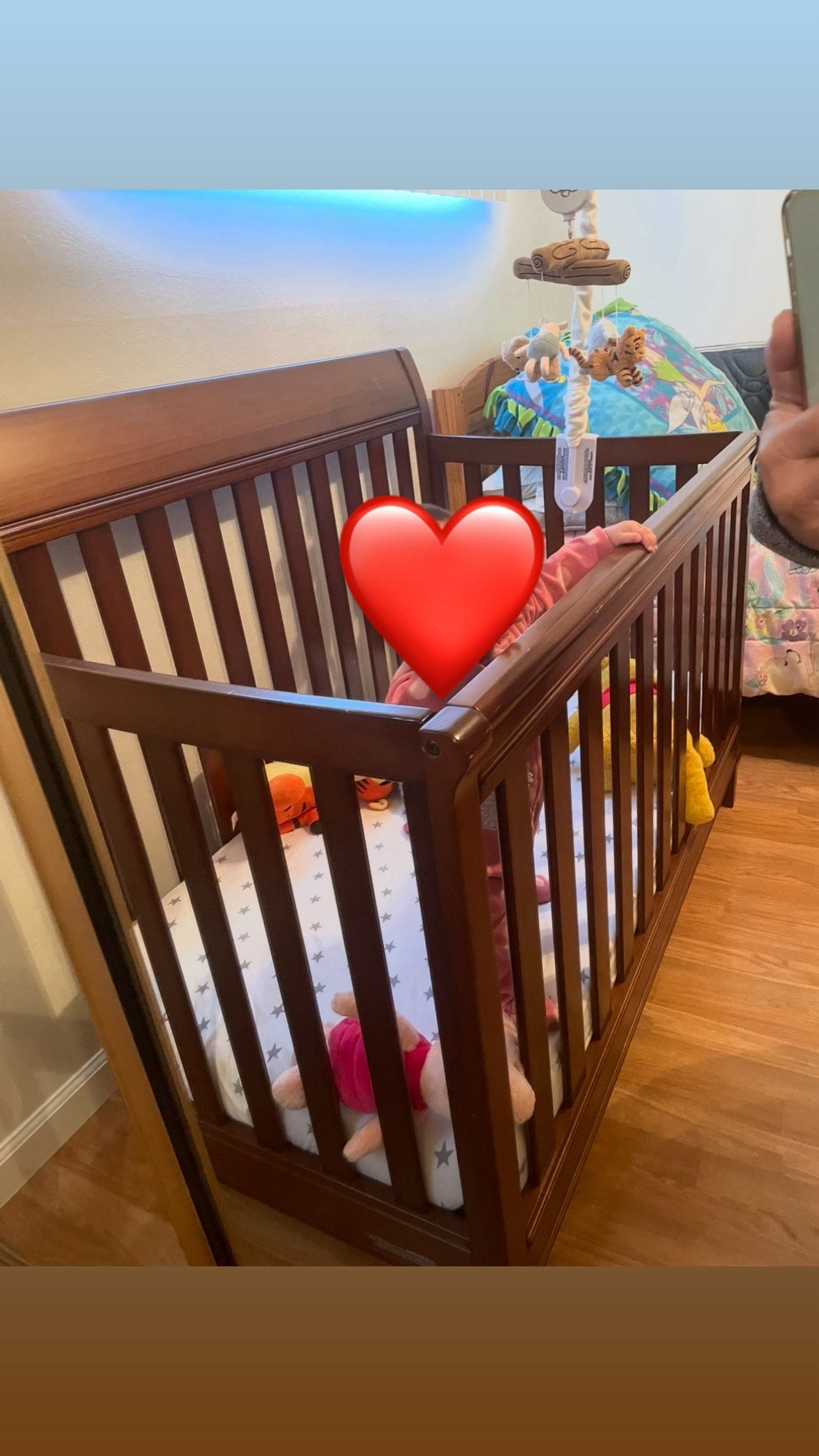 Baby Crib And Mattress