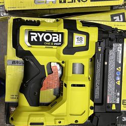 Ryobi 18V Brushless 18GA Brad Nailer(Tool Only)