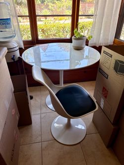 White Swivel Chairs