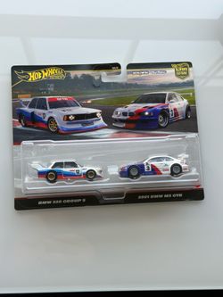 Hot Wheels Premium Car Culture 2-Pack – BMW 320 Group 5 + 2001 BMW M3 GTR | NEW $18