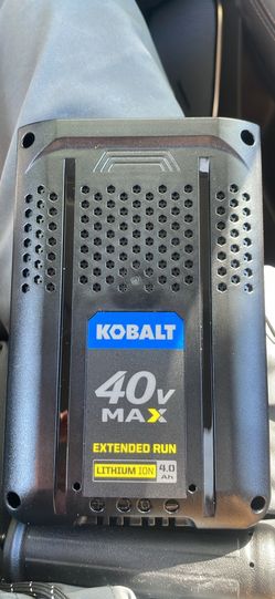 Kobalt 40v Extended run battery