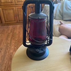 Antique  Rail Road  Lamp  Work Great $ 60