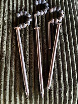 Three 2-piece Garden Hose Guide Set