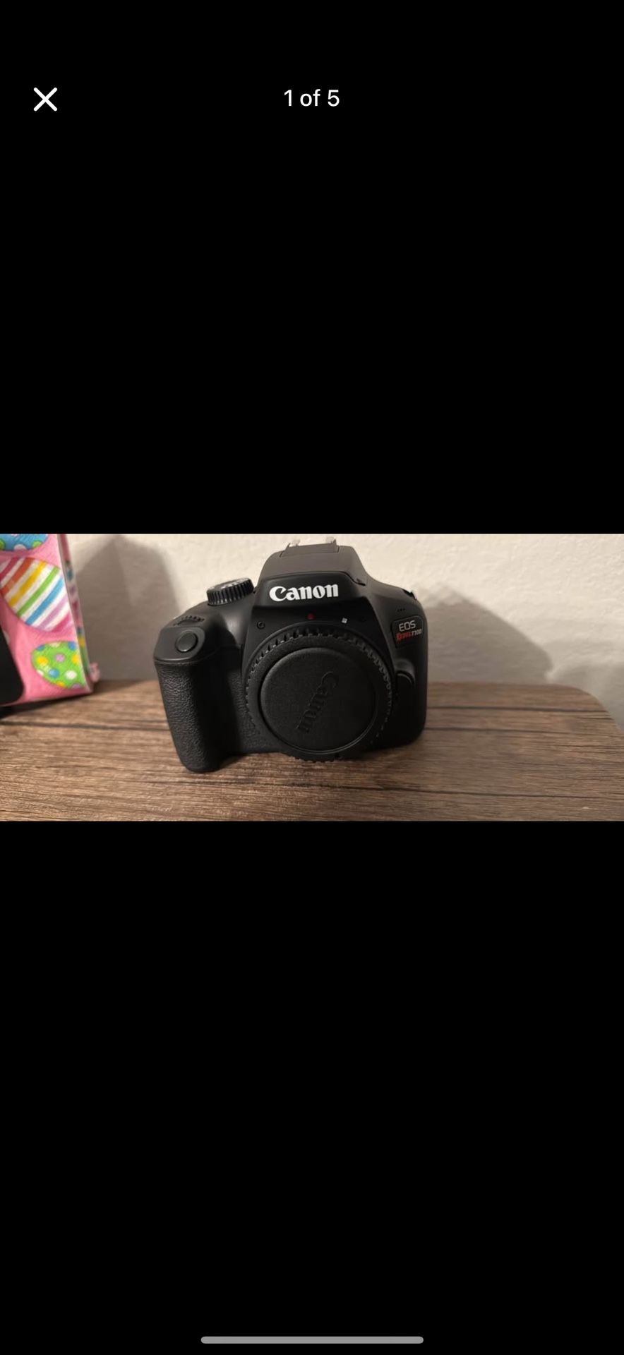 Canon EOS Rebel T100 Camera