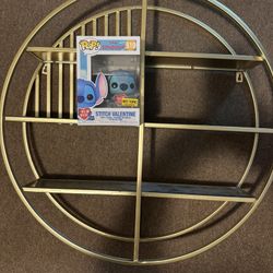 Wall Shelf Gold Color