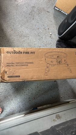 Propane fire pit