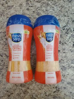 Fresh Step Deodorizerong Crystals 2 Containers 