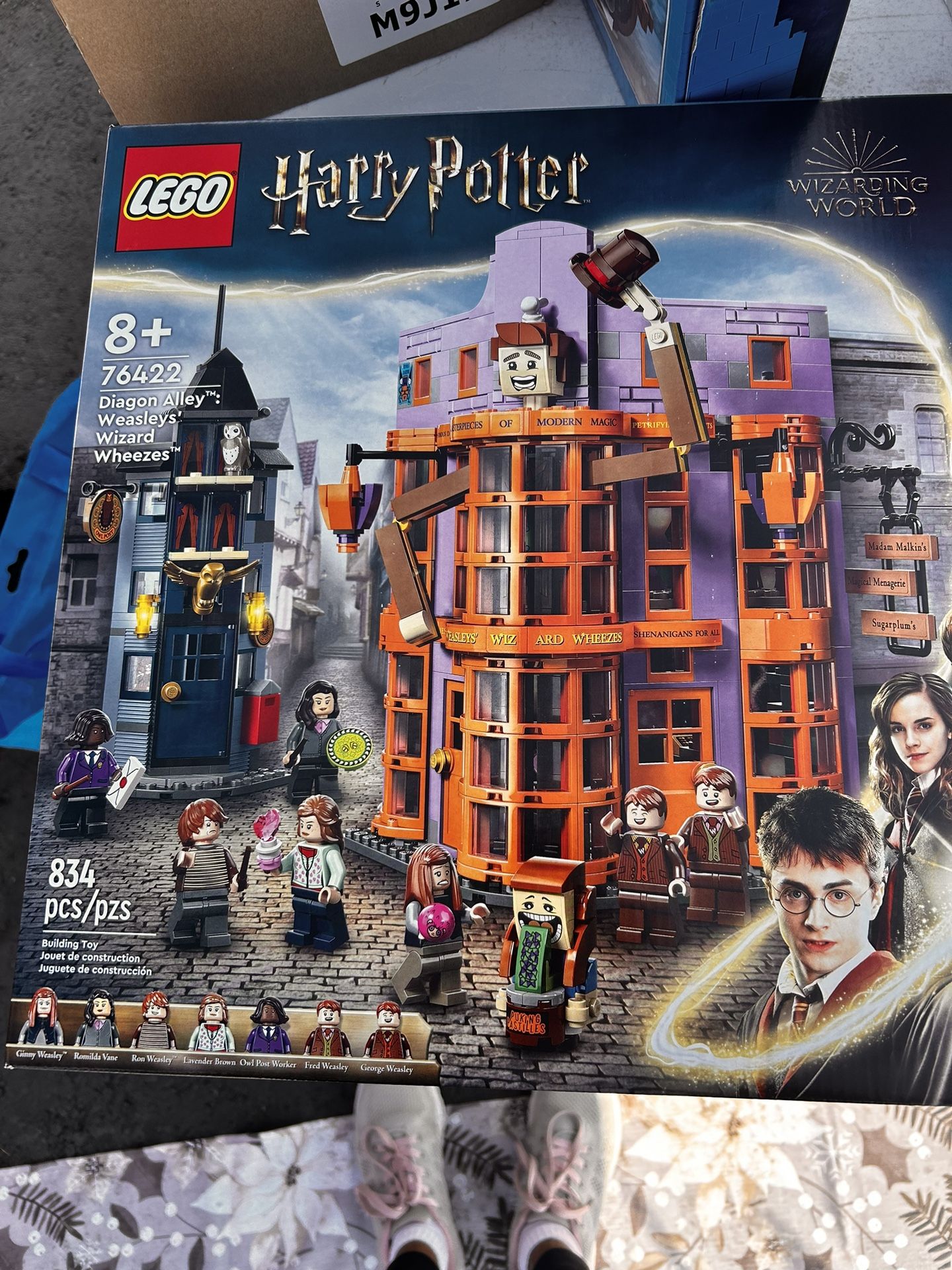 New : Lego Harry Potter 76422 Diagon Alley Weasley’s Wizard