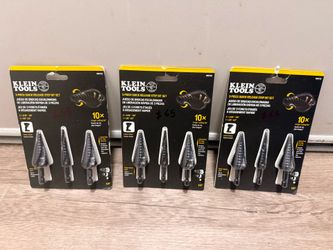 Klein tools  3 piece  quick  Release step  bit set