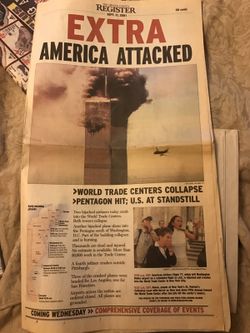 911 afternoon paper. Full section.