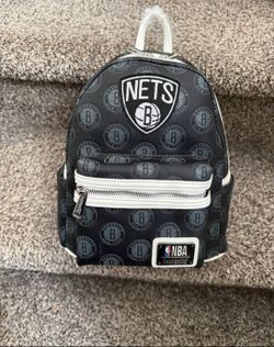 Loungefly NBA Brooklyn Nets Mini Backpack