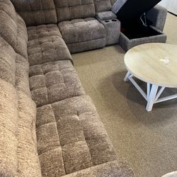 Electric Power Reclining Sectional