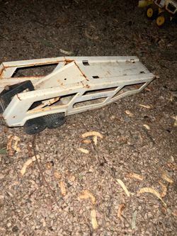 1960s and 1970s vintage Tonka car trailer