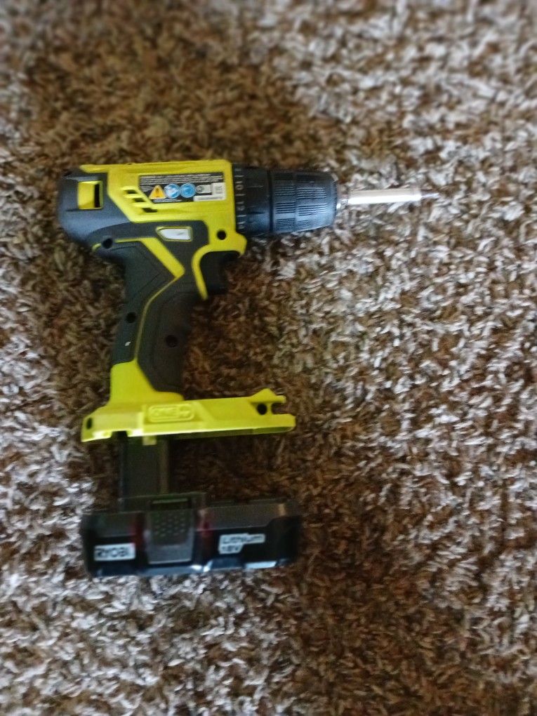 Ryobi Drill Battery And Charger 20v