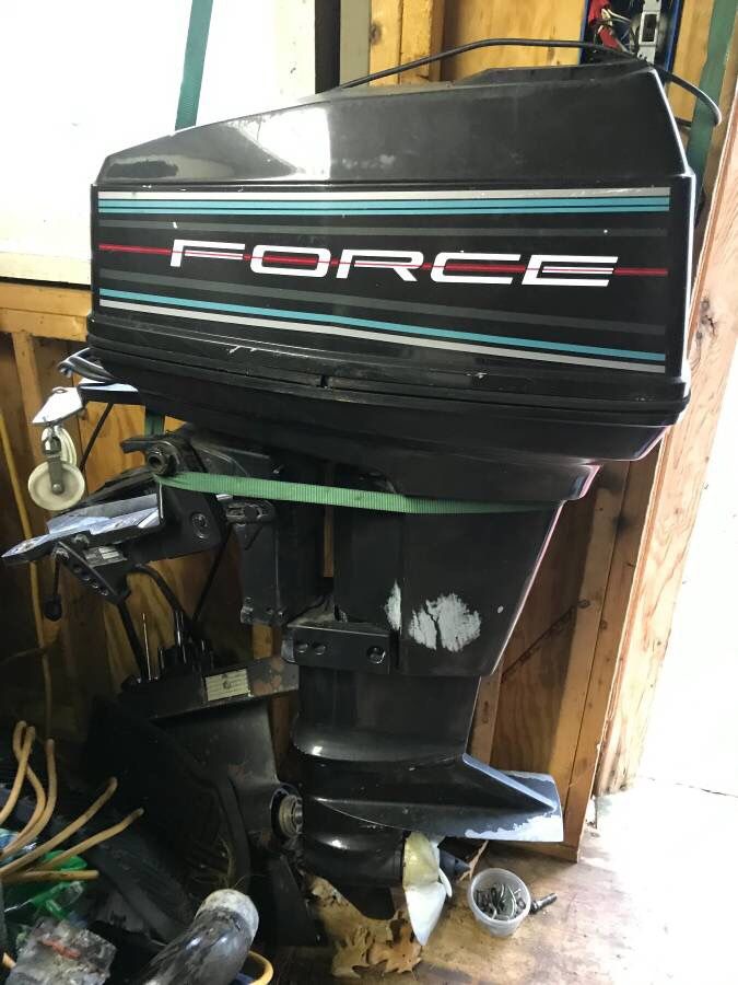 Parting out Force Outboard Engine Parts
