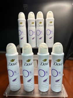 $5 Dove 0% Aluminum Deodorant Spray Lavender & Vanilla 8-Pack