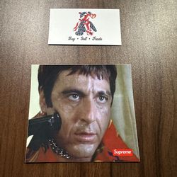 Supreme Scar Face Sticker