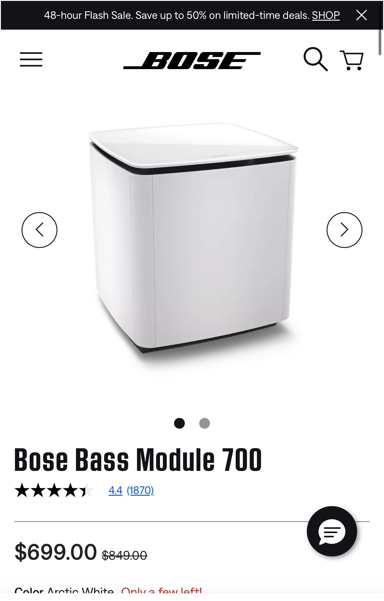Bose Noise Bose Arctic White Bose Bass Module 700 Wireless