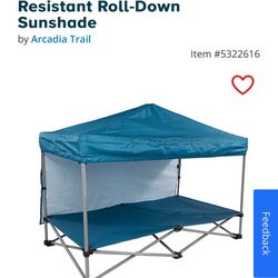 Elevated Canopy Cot For Dogs 