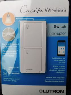CASETA WiRELESS SWiTCH INTERRUPTOR