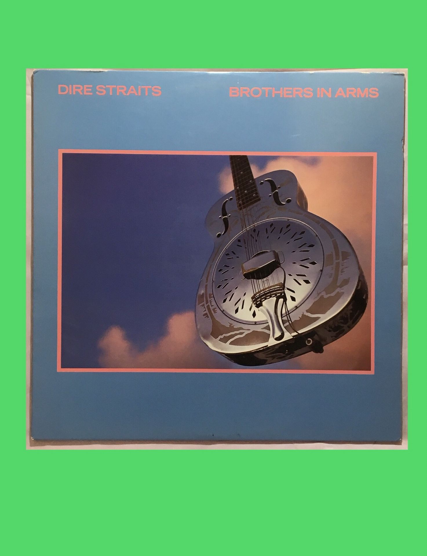 Dire Straits Brothers in Arms vinyl LP record album #ClassicRock #GuitarRock #BLM #RBG #MoneyForNothing