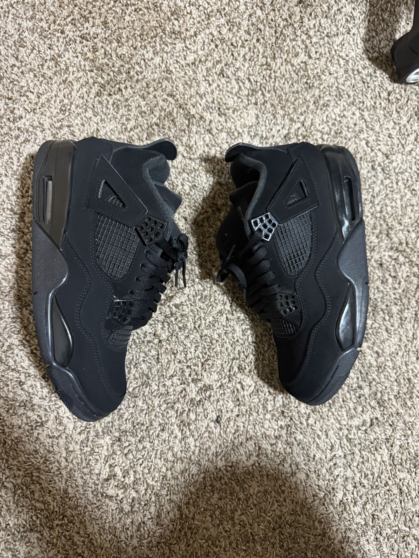 Black Cat Jordan 4s
