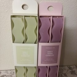 Wavy Taper Candles