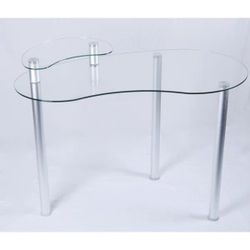 Glass desk
