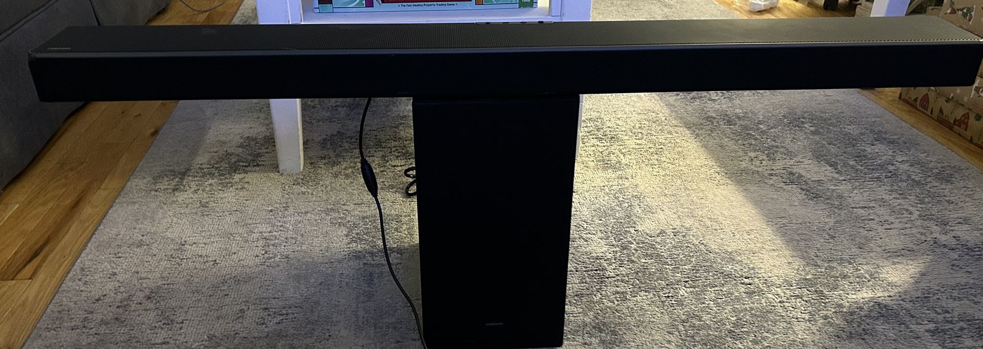 Samsung Sound Bar with subwoofer. Model- HE-Q59CT