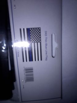 Thin Blue Flag 3×5 Polyester 